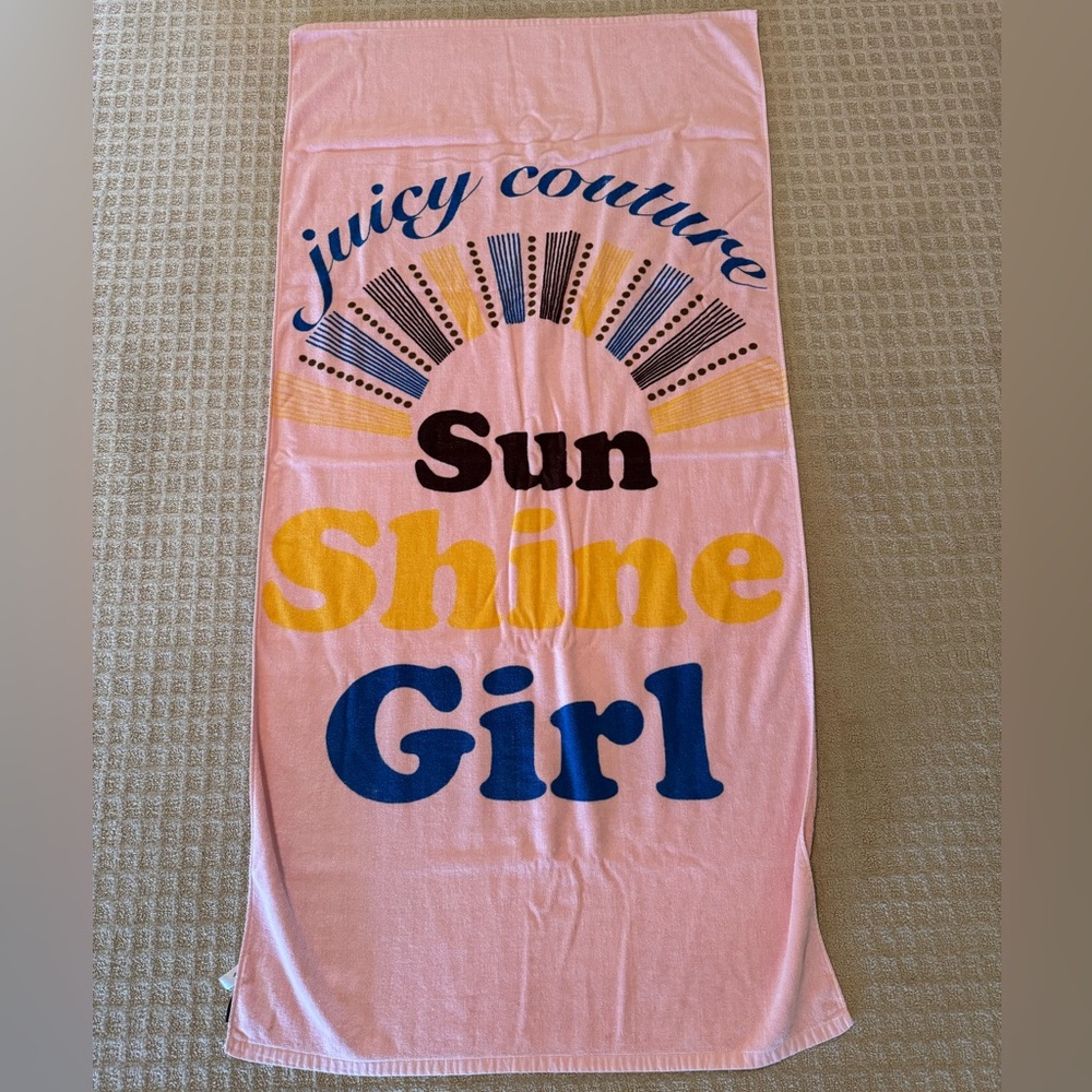 Juicy Couture Beach Towel